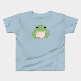 Whites Tree Frog or Australian Green Tree Frog, Green Coloration Kids T-Shirt